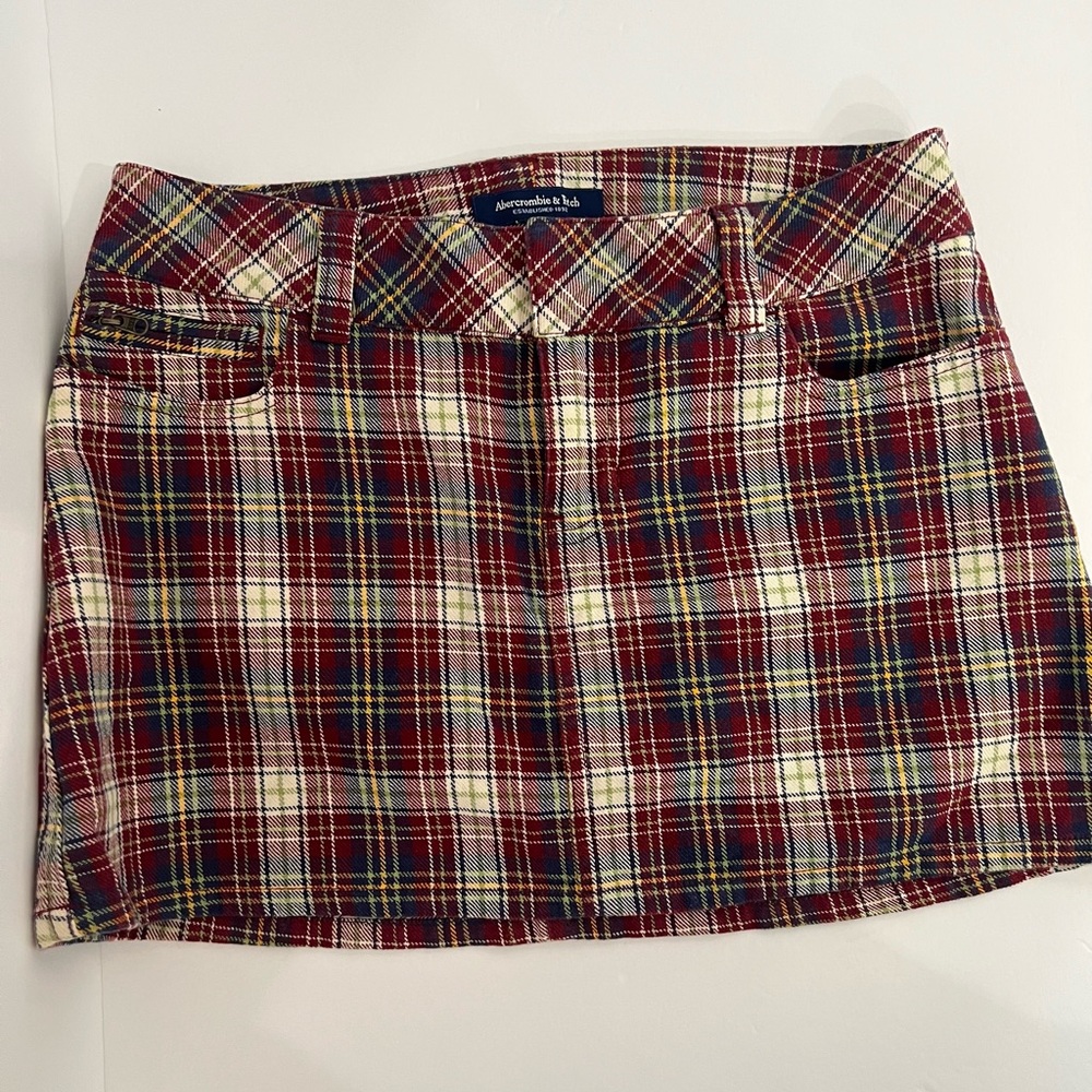 Abercrombie & Fitch Mini Skirt, Size 2, Plaid